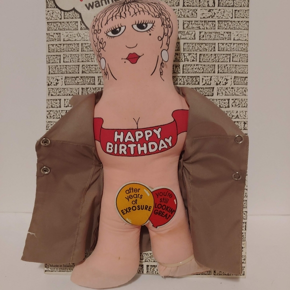 Vintage 1989 DesignSense OVER-THE-HILL BIRTHDAY FLASHER - Picture 5 of 10